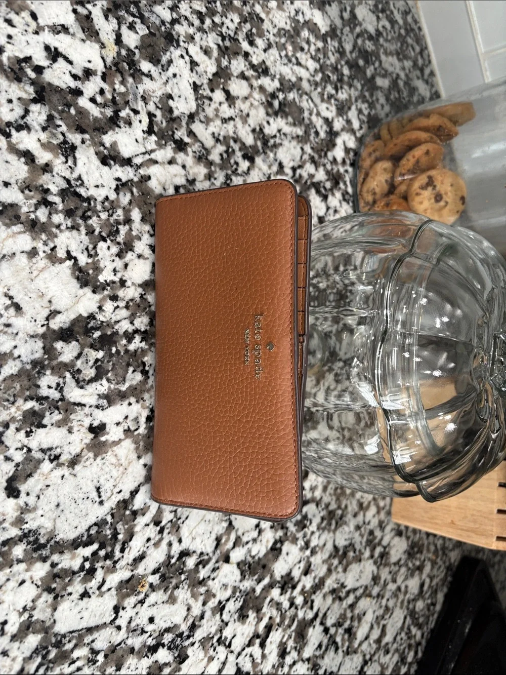 kate spade pebbled leather